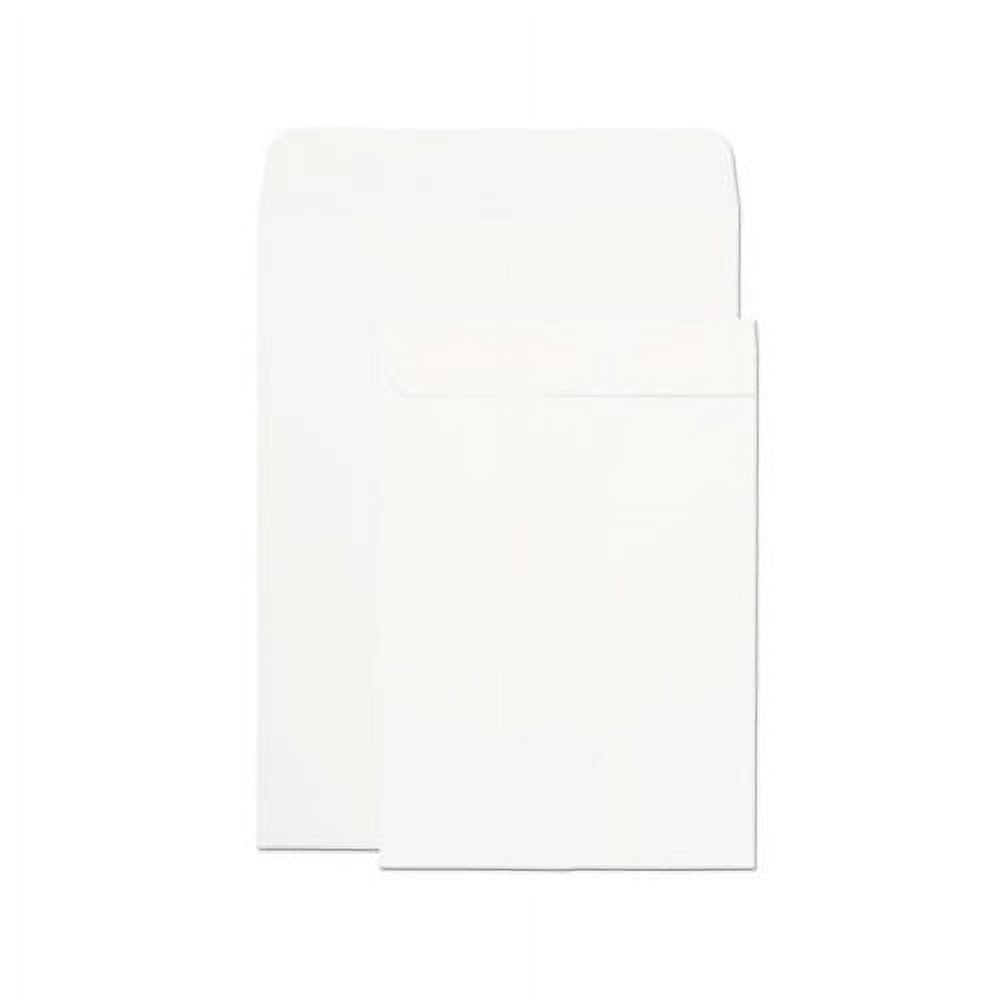 Catalog Envelope 10 1/2, Squar Flap, Gummed Closure, 9 x 12, White, 250/Box