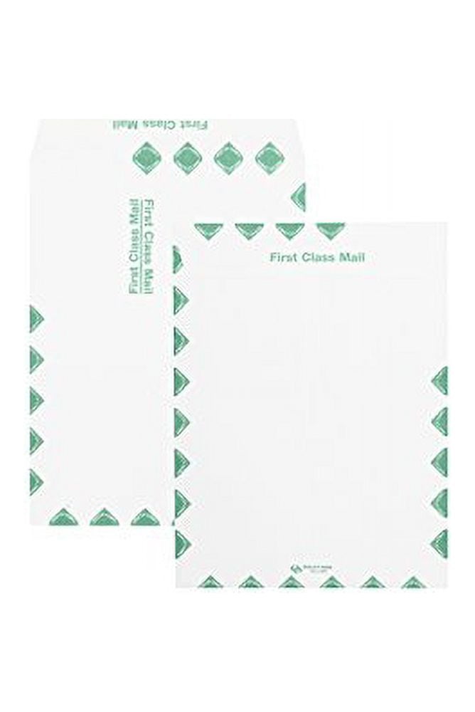 Catalog Envelopes, RediSeal, Border, 10 X 13Inches, White, Box Of 100