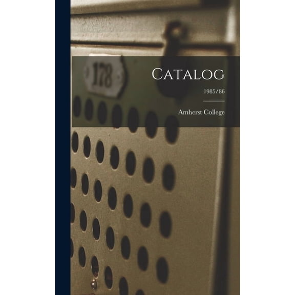 Catalog [electronic Resource]; 1985/86, (Hardcover)