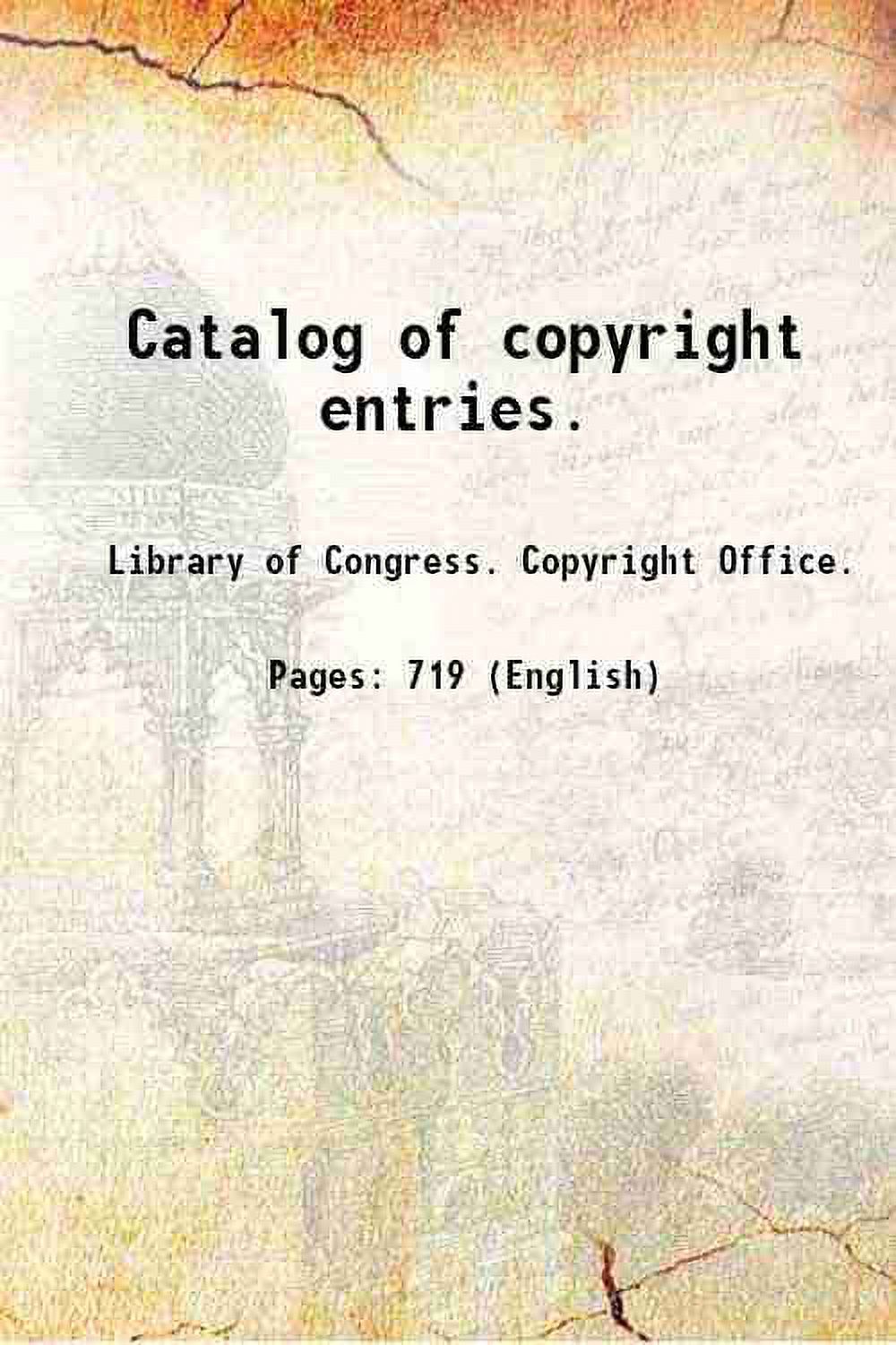 Catalog of copyright entries. Volume Ser.3 pt.1213 v.2427 19701973