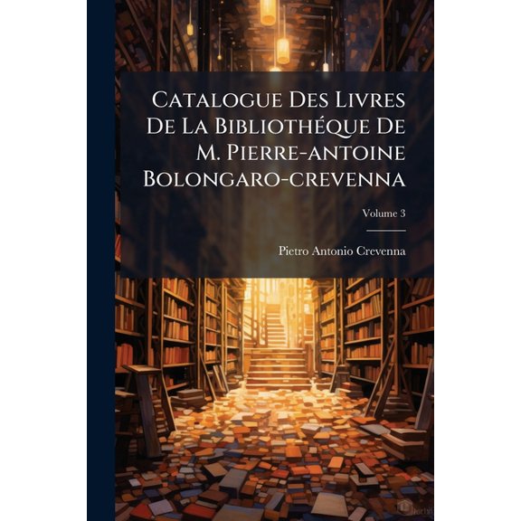 Catalogue Des Livres De La Bibliothque De M. Pierre-antoine Bolongaro-crevenna : Belles-lettres: En Deux Parties; Volume 3 (Paperback)