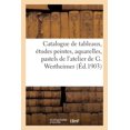 thumbnail image 1 of Catalogue de Tableaux, Études Peintes, Aquarelles, Pastels Par G. Wertheimer, Bronzes: de Barye de l'Atelier de G. Wertheimer (Paperback), 1 of 1