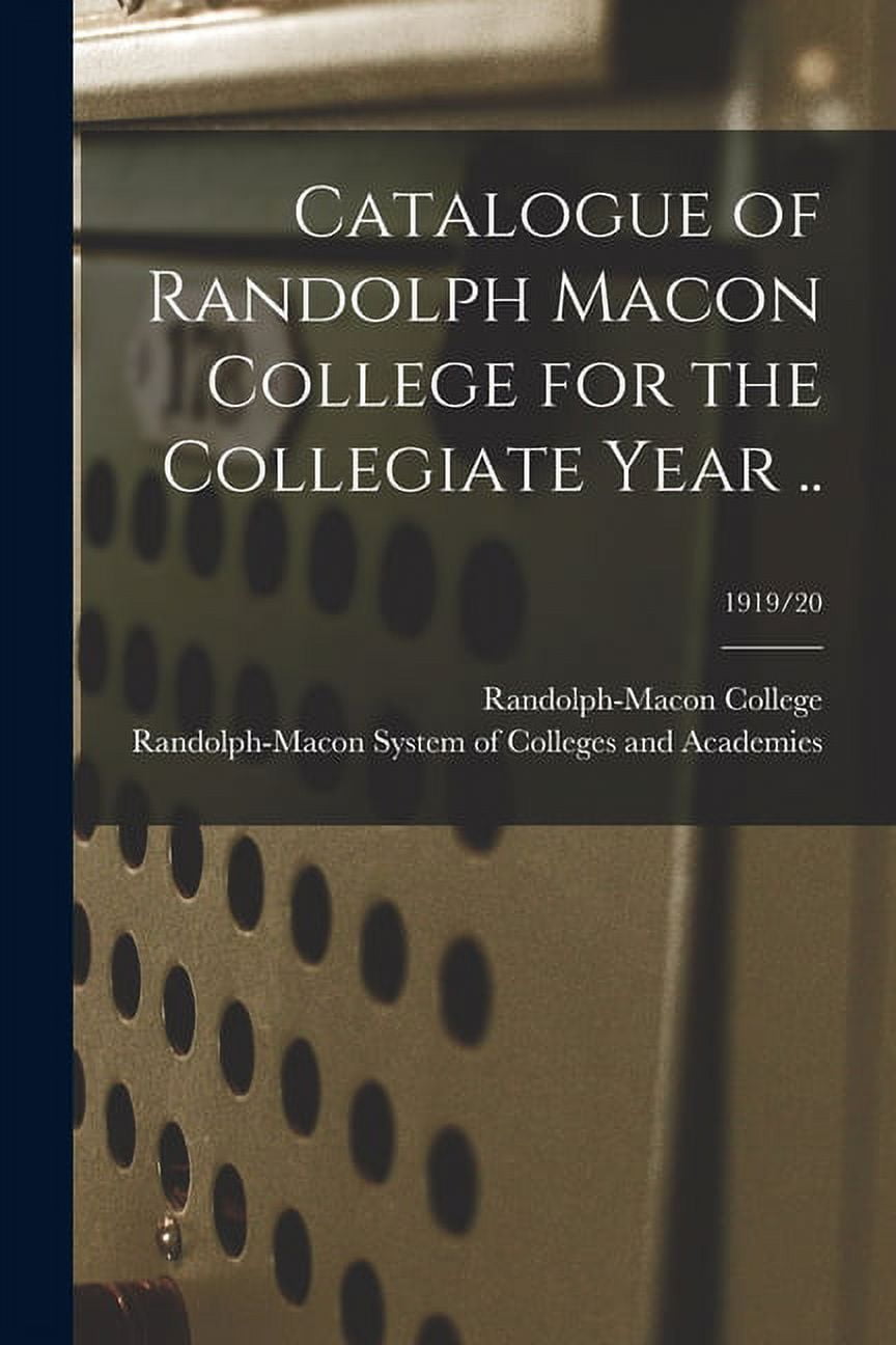 Randolphmacon College; Randolphmacon System Of Colleges And