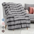 thumbnail image 1 of Catalonia Coral Fleece Throw Blanket for Couch, All Seasons Lightweight Soft Cozy Throws for Home Living Room Decoration, Gray, 50'' x 60''., 1 of 7