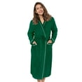 thumbnail image 1 of Catalonia Lightweight Ladies Bathrobe, Long Summer Robe with Pockets,Soft Summer Robes for Women, Kimono Gift for Her, Green, 1 of 7