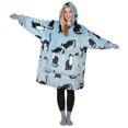 thumbnail image 1 of Catalonia Oversized Blanket Hoodie Sweatshirt, Wearable Fleece Pullover for Adult Men Women Teenagers Kids Wife Girlfriend, 1 of 6