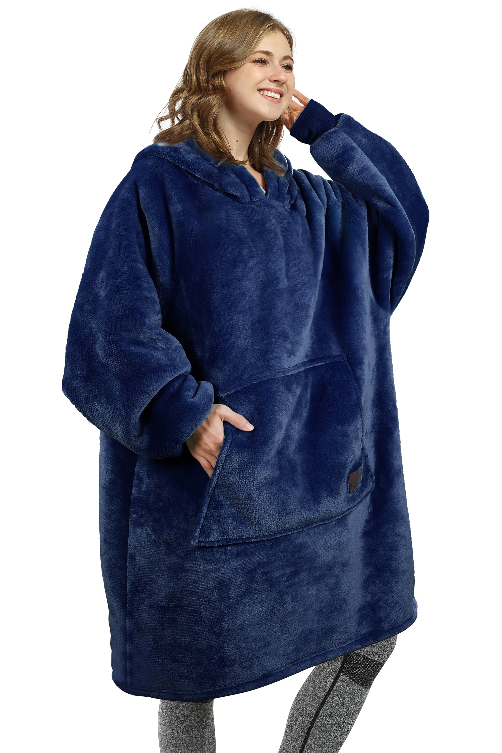 Catalonia Oversized Hoodie Blanket Sweatshirt, Comfortable Sherpa Giant ...