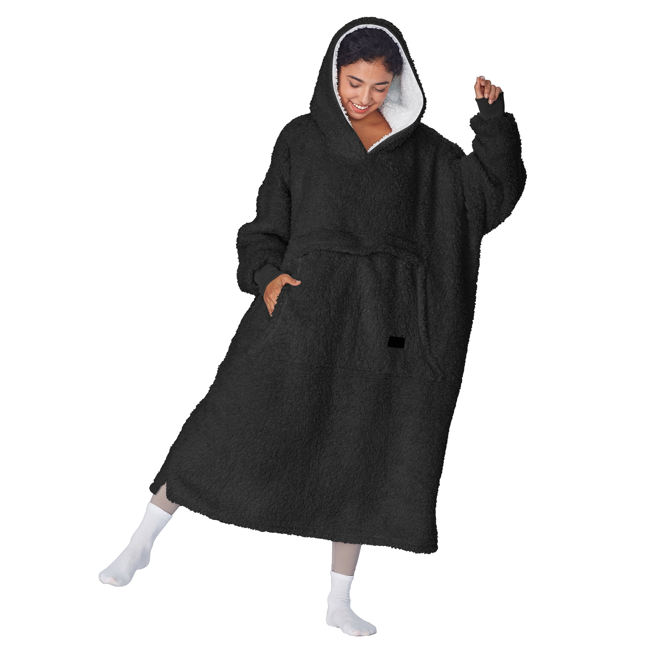 Catalonia Oversized Hoodie for Women Men, Big Hoodie Blanket, Ultra Long Wearable Blanket, Full Body Giant Hooded Blanket, Gift for Women Girlfriend