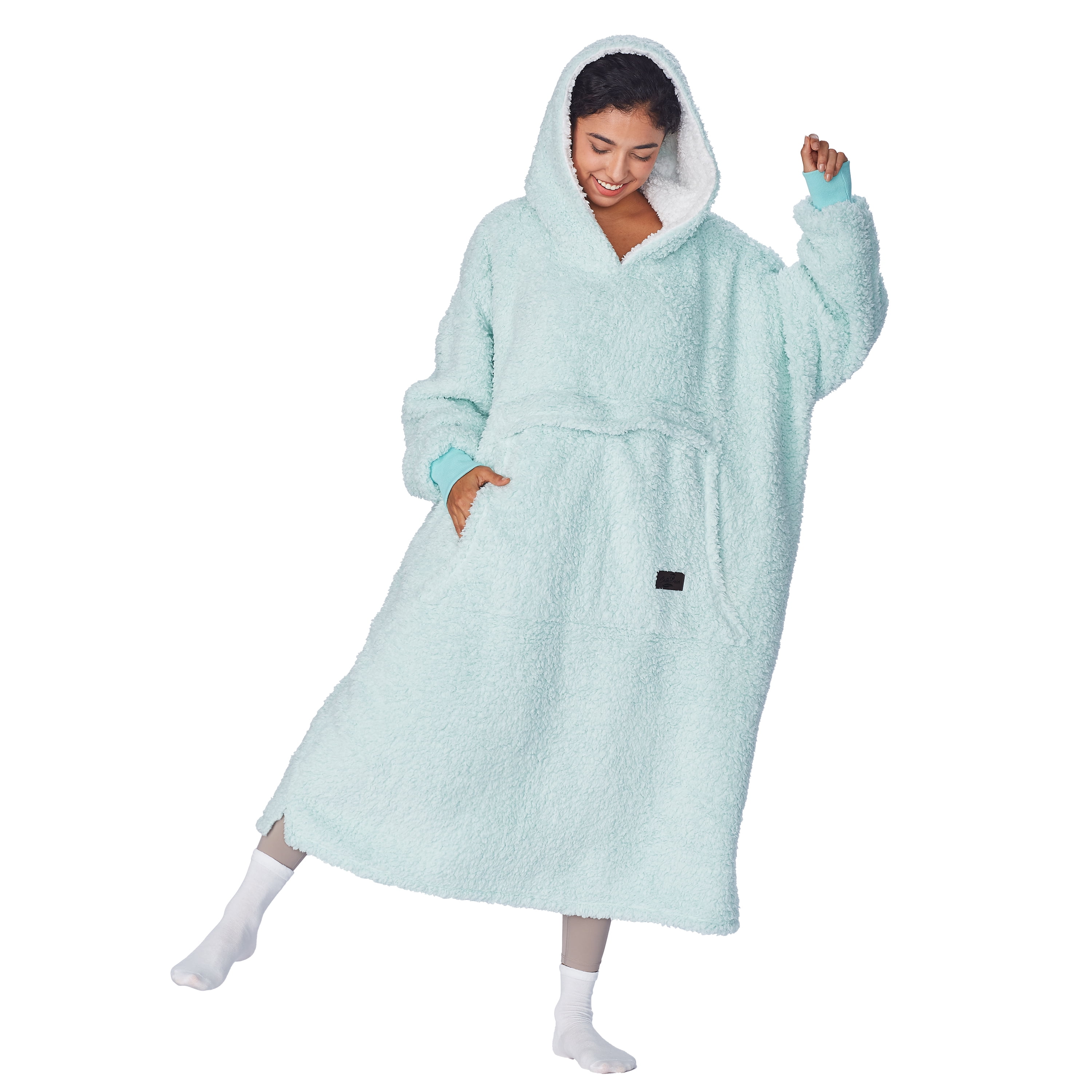 Catalonia Oversized Hoodie for Women Men, Big Hoodie Blanket, Ultra Long Wearable Blanket, Full Body Giant Hooded Blanket, Gift for Women Girlfriend