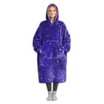thumbnail image 1 of Catalonia Oversized Sherpa Hoodie Blanket for Adults, 1 of 8