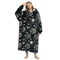 thumbnail image 1 of Catalonia Oversized Sherpa Hoodie Blanket for Adults, 1 of 7