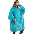 thumbnail image 1 of Catalonia Oversized Wearable Blanket Hoodie Sweatshirt, Comfortable Sherpa Lounging Pullover for Adults Men Women Teenagers Wife Girlfriend Gift, 1 of 6