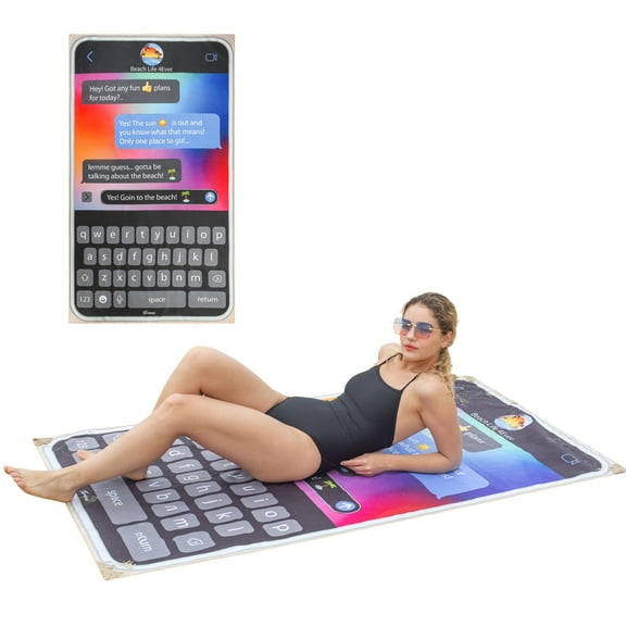 Catalonia Personalized Microfiber Beach Towel,Quick-Dry Sand-Free Absorbent Lightweight Towels for Kids and Adults,Perfect for Summer Camping,Vacation ,Beach,and Roadtrips,40"x70",Phone