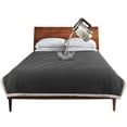 thumbnail image 1 of Catalonia Waterproof Blanket for Bed, Washable Leakproof Protector Cover, Reversible Throw Blanket for Couch Sofa, Stain Proof Blanket Pad, 80X90 inches, Grey, 1 of 9