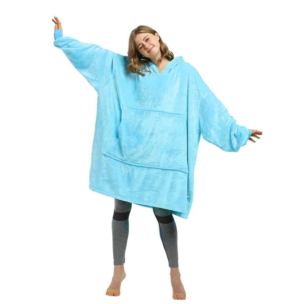 Catalonia Wearable Blanket Hoodie, Oversized Sweatshirt, Giant Fleece