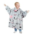 thumbnail image 1 of Catalonia Wearable Blanket Hoodie for Kids Oversized Sweatshirt Blanket With Pocket 6-10 Year Old Girl & Boy Cute Hoodies Gift, 1 of 7