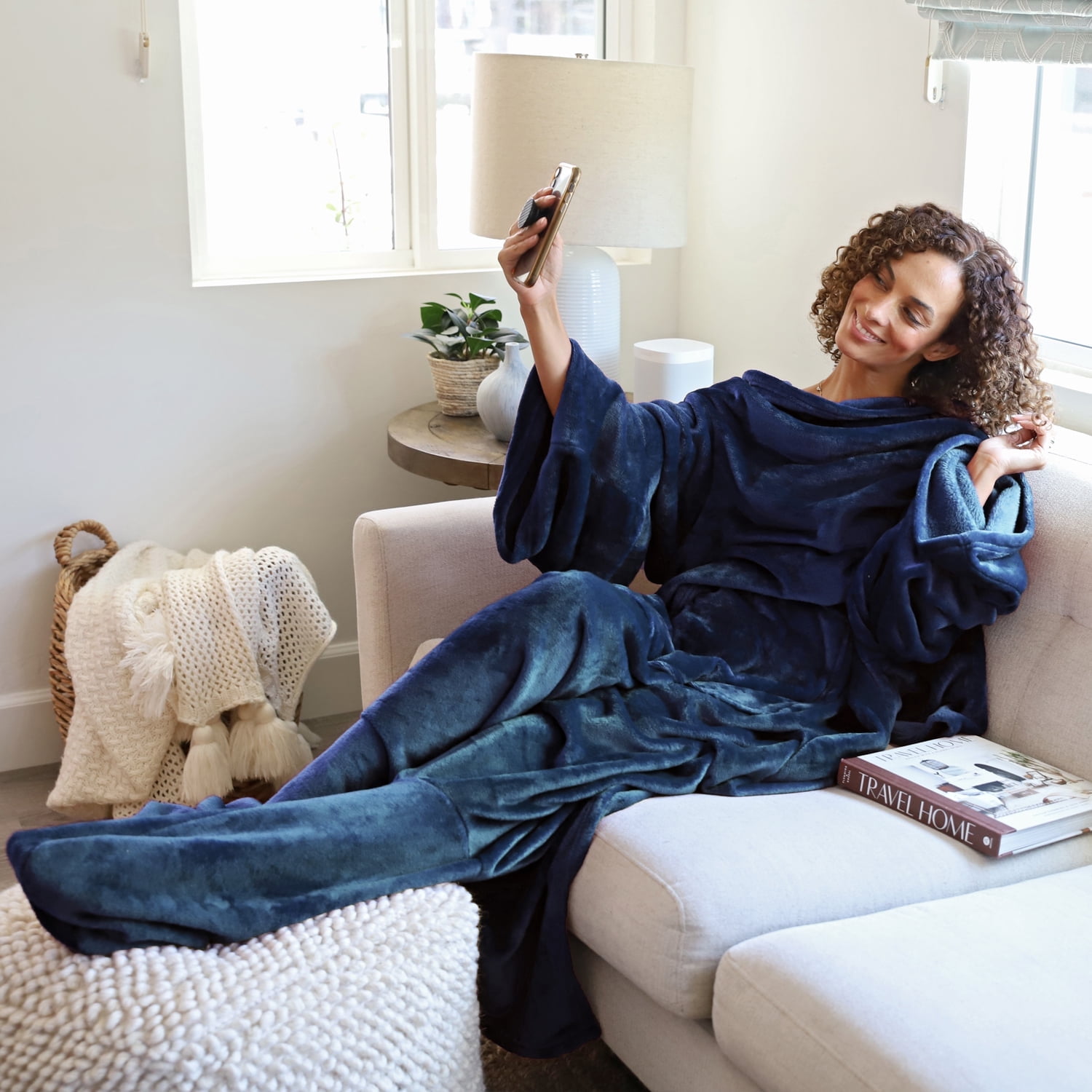Fleece wearable blanket for adults new arrivals
