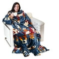 thumbnail image 1 of Catalonia Wearable TV Blanket with Sleeves Arms & Feet pockets for Adult Micro Plush Fleece Large Wrap Throw Robe, 75" x 53", 1 of 8