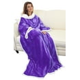 thumbnail image 1 of Catalonia Wearable TV Blanket with Sleeves Arms Warm Micro Plush Sherpa Fleece for Adult Large Wrap Throw Robe 72 x 55”, 1 of 7