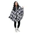 thumbnail image 1 of Catalonia Women's Scarf Shawls, Hooded Wearable Blanket Cloak Coat,Sherpa Fleece Poncho Cape,Lightweight Blanket Shawls, 1 of 7