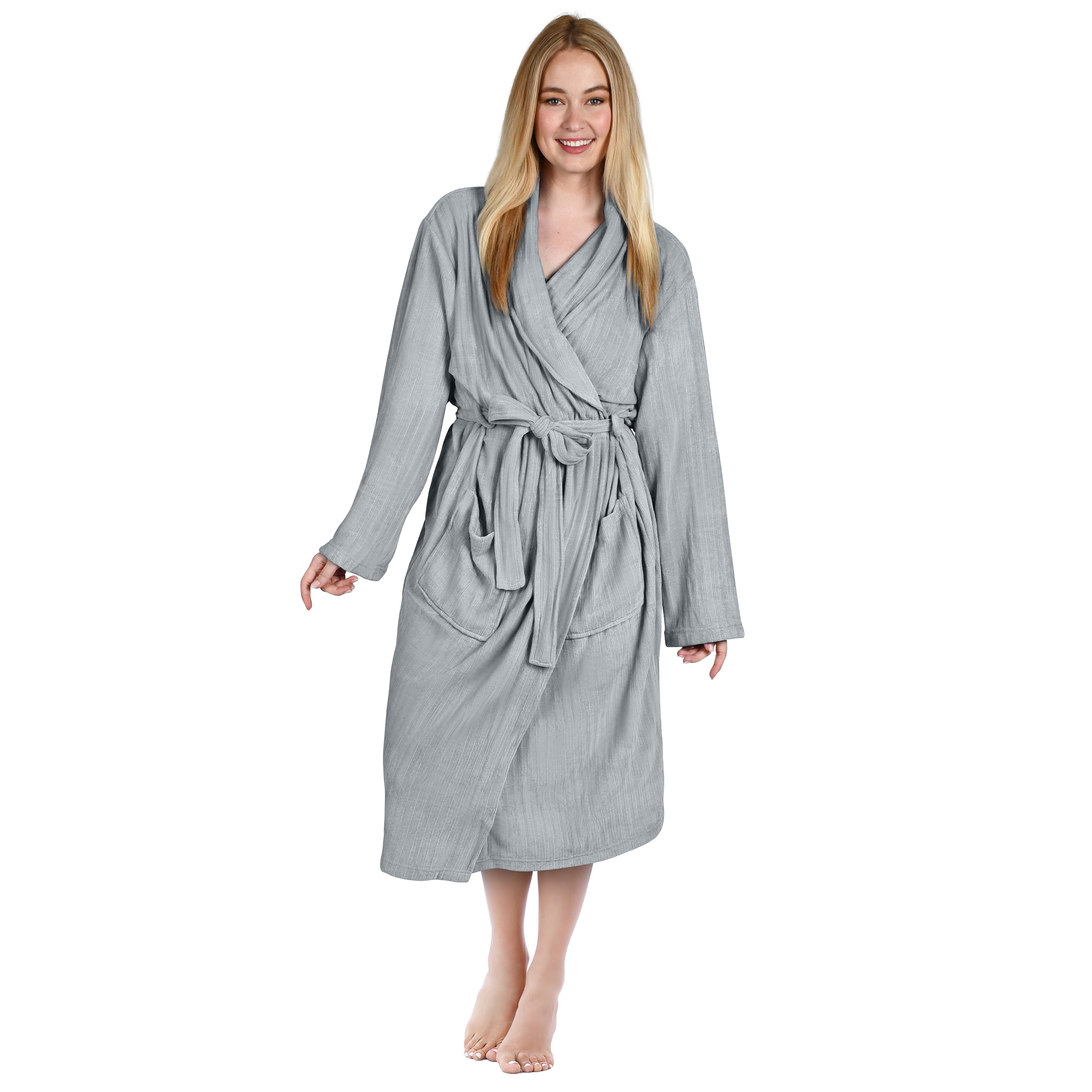 Ashley Blue Women's Bath Robe | Hugo Boss Home Robes