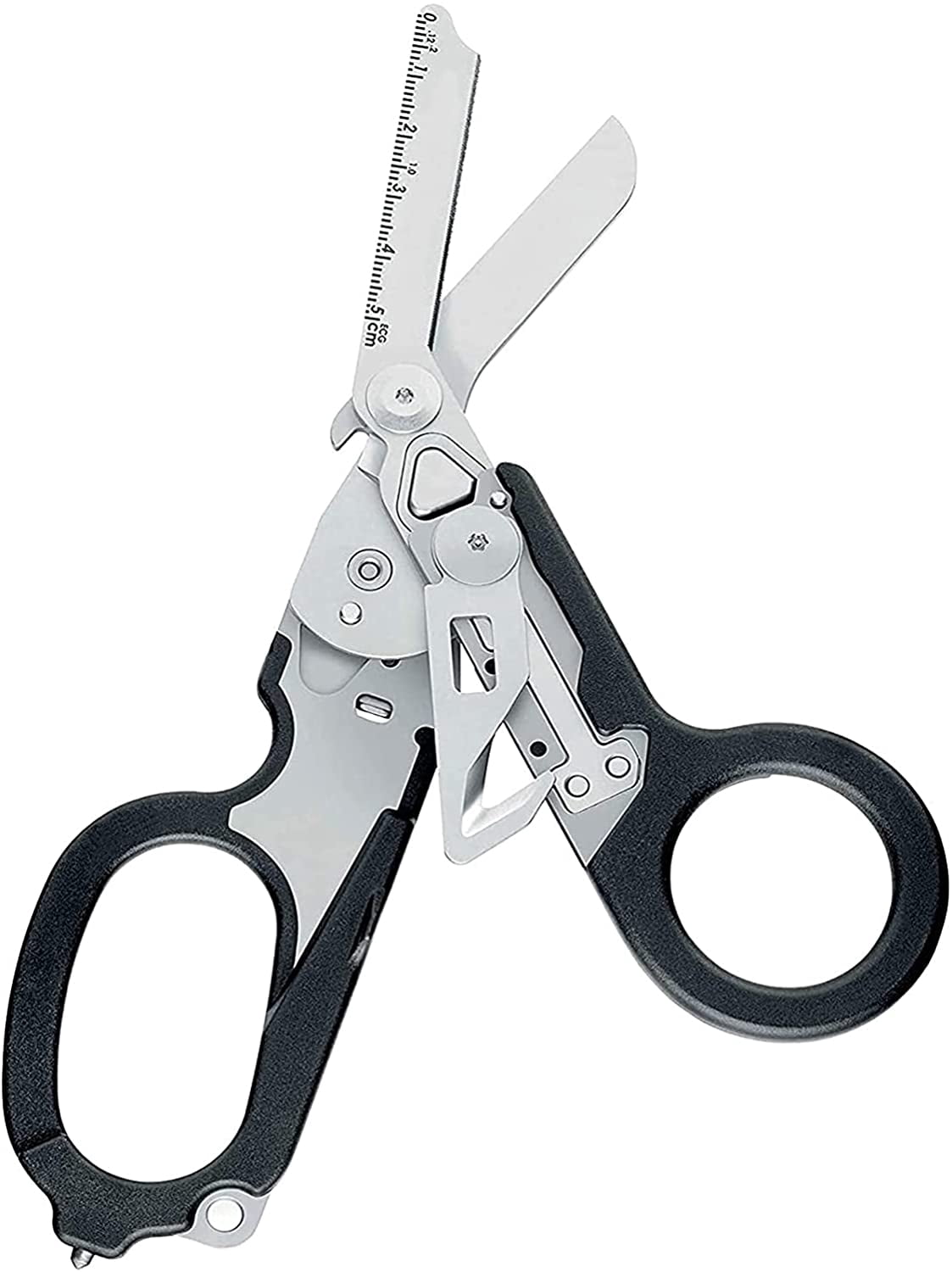 Strapit Scissors Catalyse Stainless Steel Scissors with Strap Cutter & Glass Breaker, 7 ...