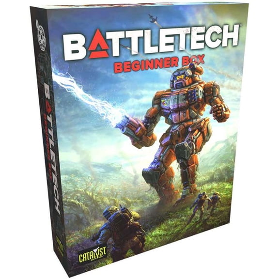Catalyst BattleTech Beginner Box, 2 Miniatures, Board Game