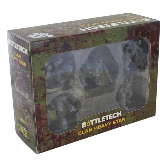 Catalyst Game Labs BattleTech EC36 Mini Force Pack: Clan Heavy Star