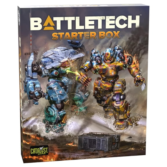 Catalyst Game Labs BattleTech Starter Box, 2 Mechs, Sci-Fi Wargame