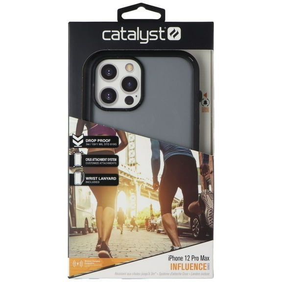 Catalyst Influence Series Case for Apple iPhone 12 Pro Max - Stealth Black