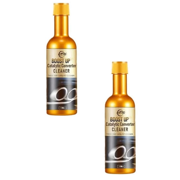 Catalytic Converter Cleaner (120*2ml) Fuel System and Exhaust Treatment for Gasoline and Flex Fuel Vehicles Cleans O2 Sensors Improves MPG Reduces Emissions Fixes Rotten Egg Smell Easy Pour in F