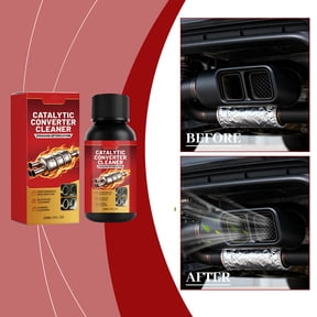 Catalytic Converter Cleaner, 30ml Fuel System Treatment Additive, Clears Carbon Deposits & Helps Reduce Emissions