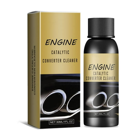 Catalytic Converter Cleaner, Auto Parts Engine Cleaner 30 ml, Fuel and Exhaust SyCleaner, Exhaust Pipe Carbon Removal Cleaner, Exhaust Engine Cleaner