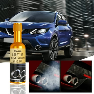 Catalytic Converter Cleaner | Automotive Gasoline Additive | Carbon Deposit Remover for Engine Throttle Carburetor | Exhaust Gas Cleaning Agent | 120ml Bottle | Vehicle Performance Booster
