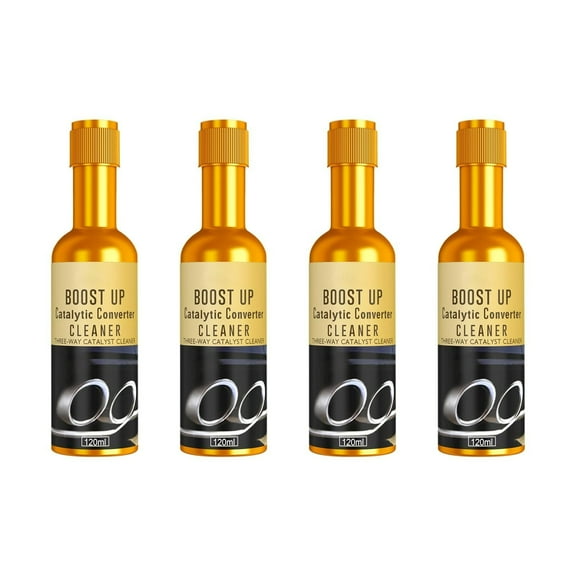 Catalytic Converter Cleaner - Boost up Catalytic Convertor Cleaner Complete Fuel System Cleaner,Engine Disassembly Cleaning Exhaust Gas Removal Carbon Deposition Automotive Gasoline Additive 120ml