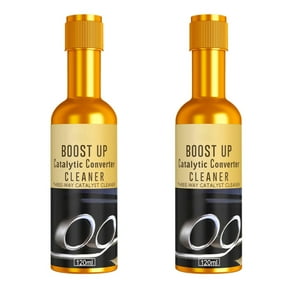 Catalytic Converter Cleaner,Car Engine Booster Cleaner Powerful Oxygen Sensor The Fuel Injectors Cylinder Heads Cleaning Agent, 4oz