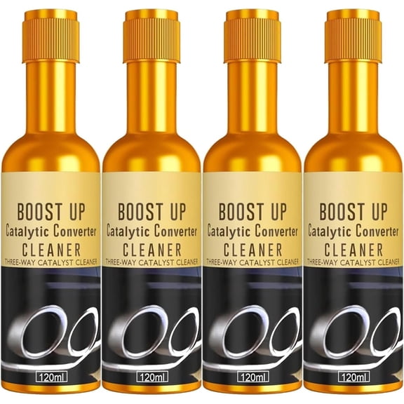 Catalytic Converter Cleaner, Deep Cleaning for Vehicle Engine, Multipurpose(4 PACK)
