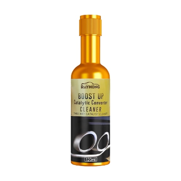 Catalytic Converter Cleaner Engine Booster Cleaner, Exhaust System Treatment Reduce Hydrocarbon Emissions Improve Engine Performance Oxygen Sensor Injector Cleaner for Gasoline Flex Fuel Vehicles