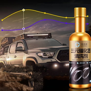 Catalytic Converter Cleaner | Exhaust System Carbon Removal Agent | Engine Internal Disassembly & Throttle Treatment | High-Performance Formula | 120ml Bottle | Optimal Vehicle Efficiency