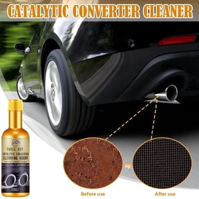 Catalytic Converter Cleaner for Car Engine Cleaner Powerful Booster Cleaner Oxygen Sensor The Fuel Injectors Cylinder Heads Cleaning Agent 120ml