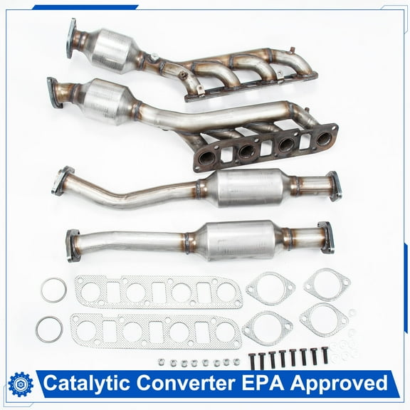 Catalytic Converter Four Front& Rear For Nissan Armada Pathfinder Titan 5.6L
