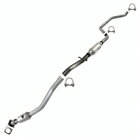 Northeastern Exhaust Stainless Steel Catalytic & Intermediate Pipe Fits 20082014 Dodge Avenger 2.4L Sedan Direct Fit EPA-Approved