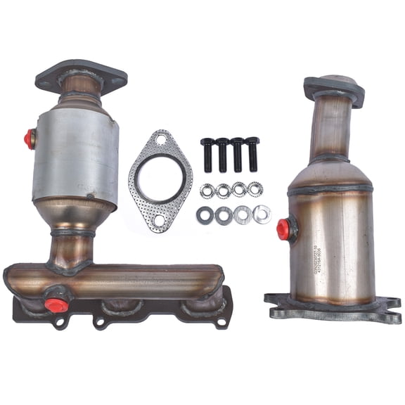 Catalytic Converter PE16719-20X Replacement for Ford Edge 3.5L 3.7L 2011-2014 Exhaust System, Bank 1 and Bank 2, Non-Turbo Models, High-Flow Three-Way Emission Control Component