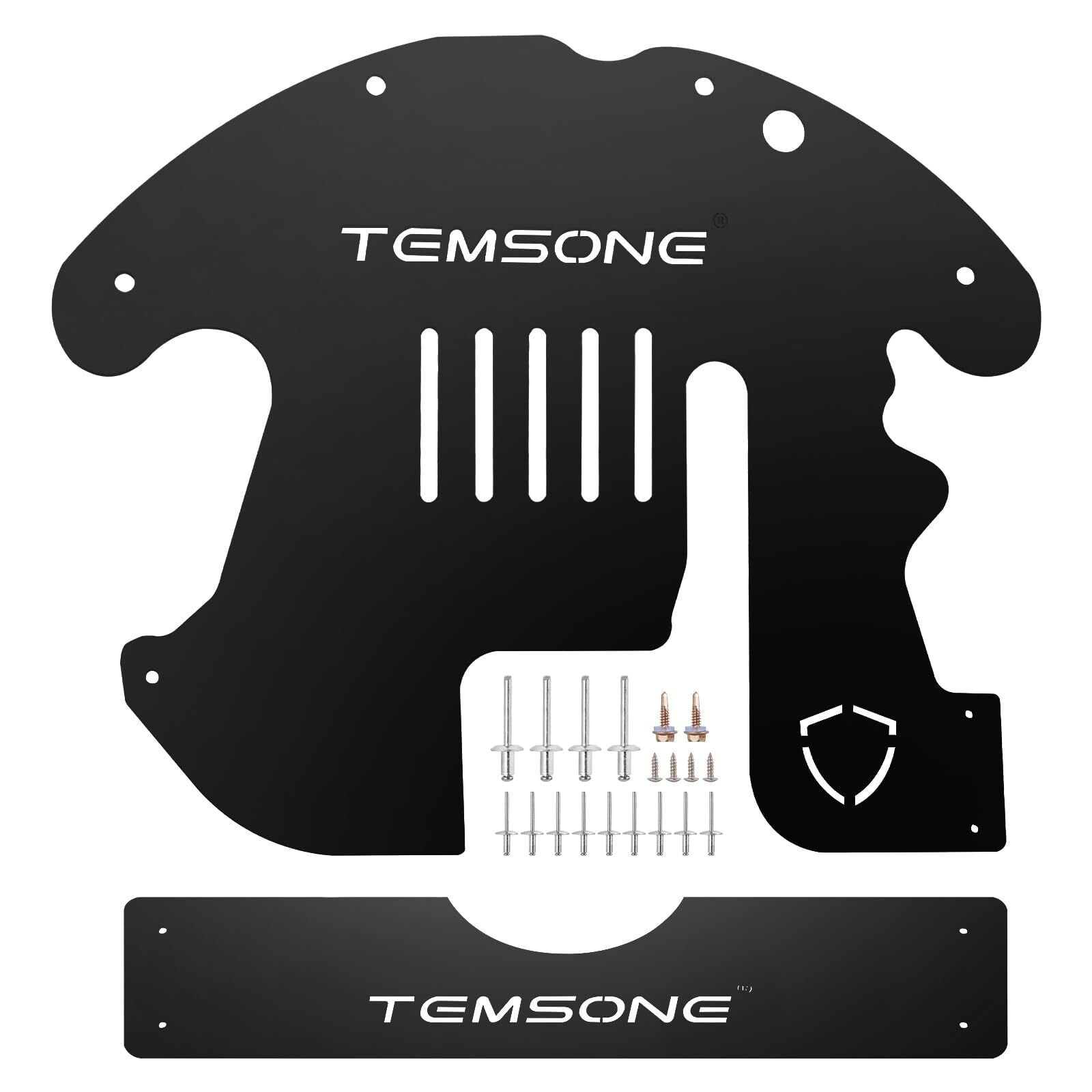 Catalytic Converter Protection Shield Defender Aluminum Compatible with 20102015 Toyota Prius