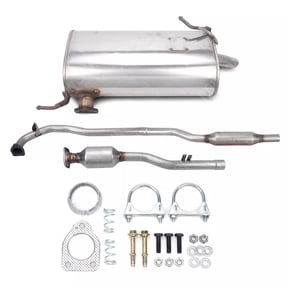 Catalytic Converter Complete Exhaust System with Resonator & Muffler, High Flow Direct Fit Replacement for Mitsubishi Outlander SUV 2.4L 2014-2018 Engine