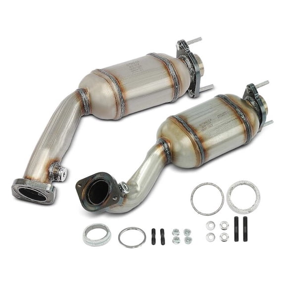 Catalytic Converter Set 2 - Compatible with 2005 - 2007 Cadillac STS Base 3.6L V6 - Autopart Premium