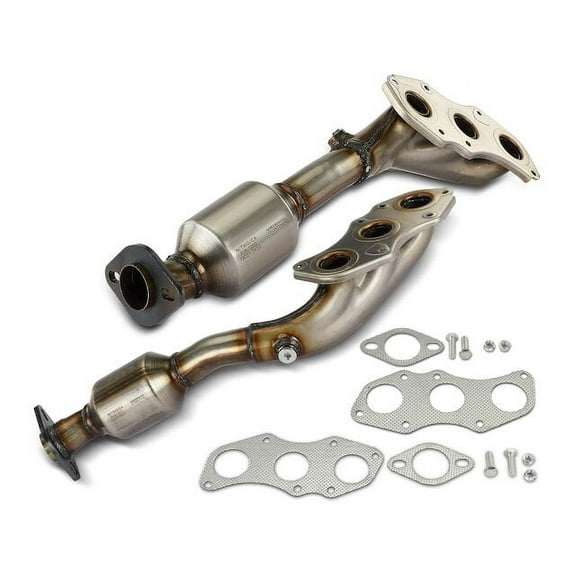 Catalytic Converter Set 2 - Compatible with 2007 - 2011, 2013 - 2015 GS350 3.5L V6 2008 2009 2010 2014