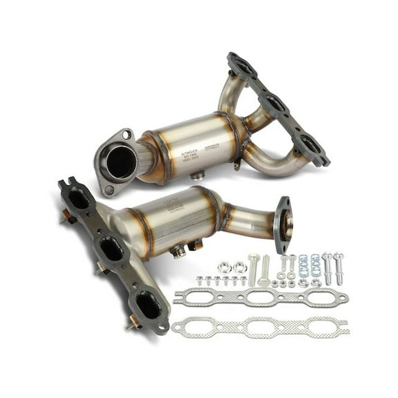 Catalytic Converter Set 2 - Compatible with 2008 - 2010 Dodge Grand Caravan SXT 4.0L V6 2009