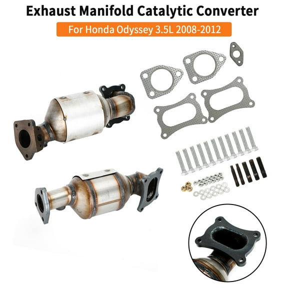 Catalytic Converters BANK 1 & BANK 2 45131 45132 For Honda Pilot 3.5L 2009-2015