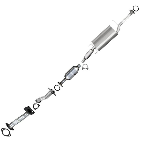 Northeastern Exhaust | Stainless Steel Front Pipe, Catalytic & Muffler Kit Fits 20092012 Ford Escape & 20092011 Mazda Tribute 2.5L EPA-Approved